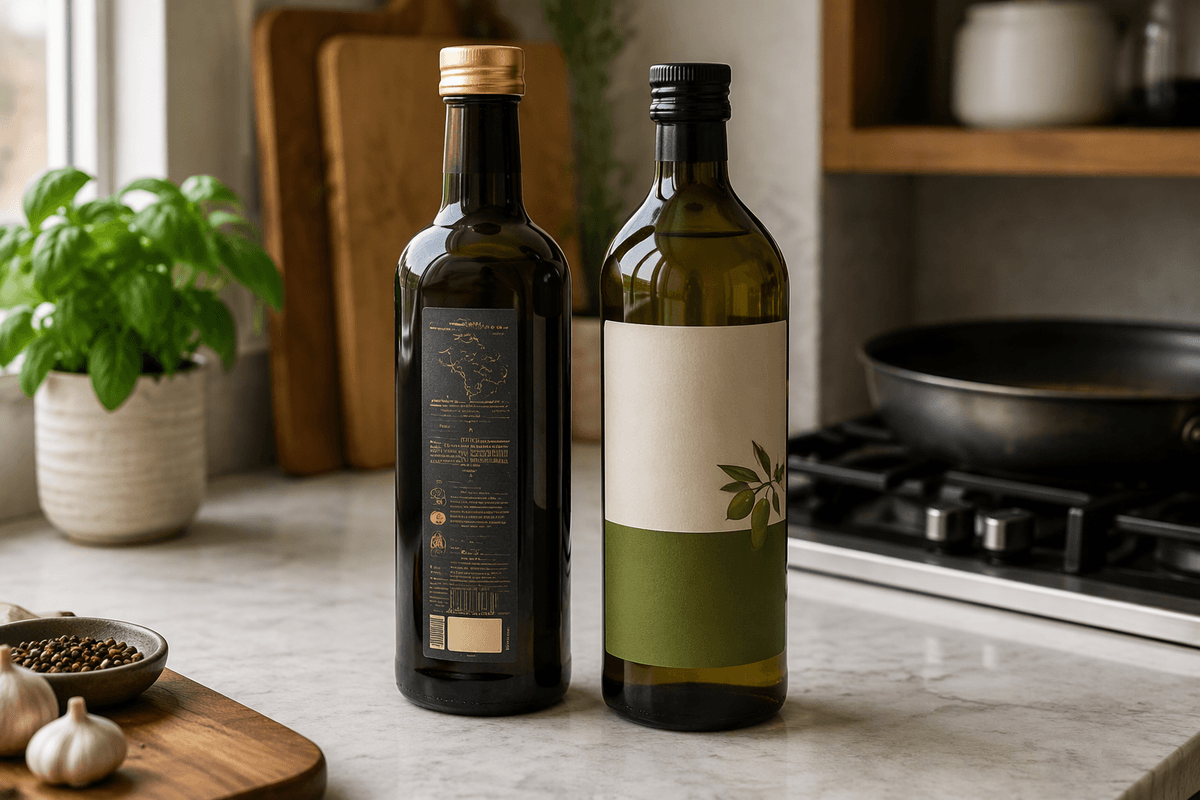 Extra-virgin olive oil for flavor and satiety