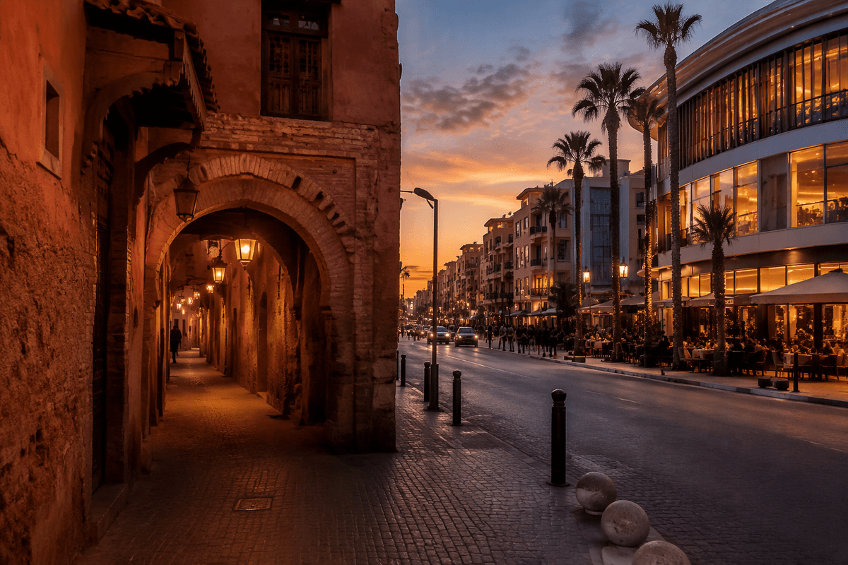 Day 6: Marrakech (hyper-modern meets old walls)